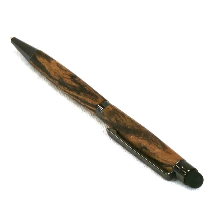Drehkugelschreiber Bausatz "Genova" Schwarz Metallic