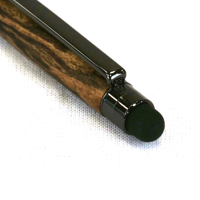 Drehkugelschreiber Bausatz "Genova" Schwarz Metallic