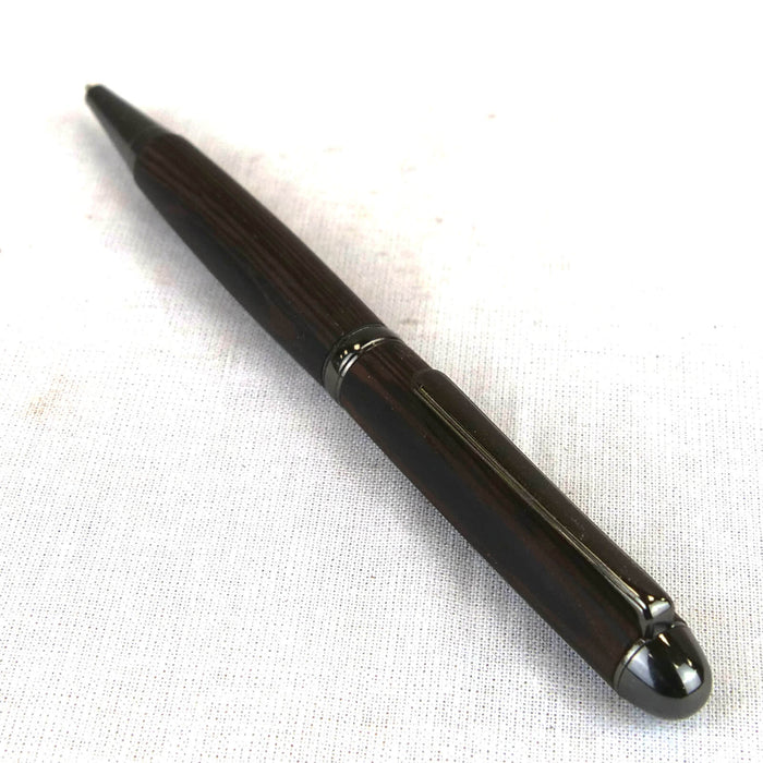 Drehkugelschreiber Bausatz "Modena" Schwarz Metallic