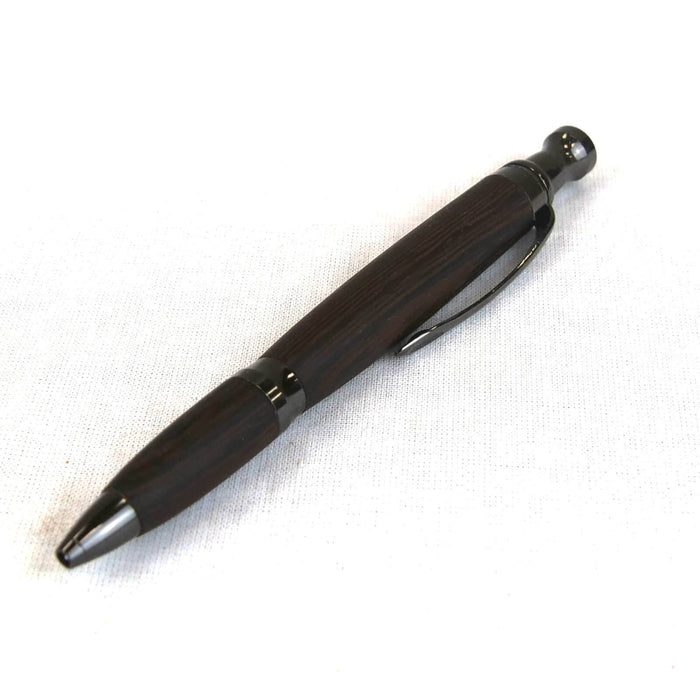 Drehkugelschreiber Bausatz "Bologna" Schwarz Metallic