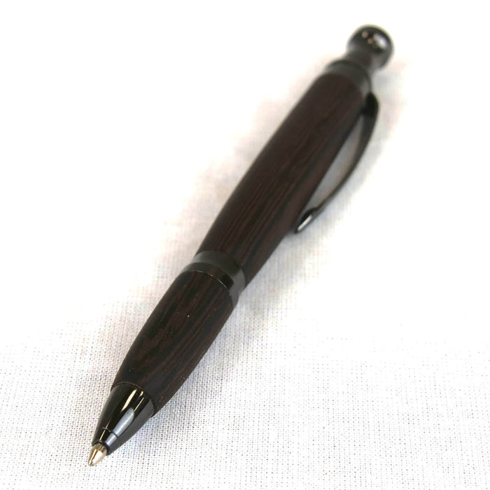 Drehkugelschreiber Bausatz "Bologna" Schwarz Metallic