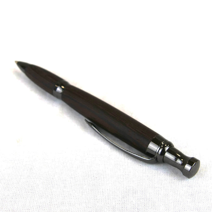 Drehkugelschreiber Bausatz "Bologna" Schwarz Metallic