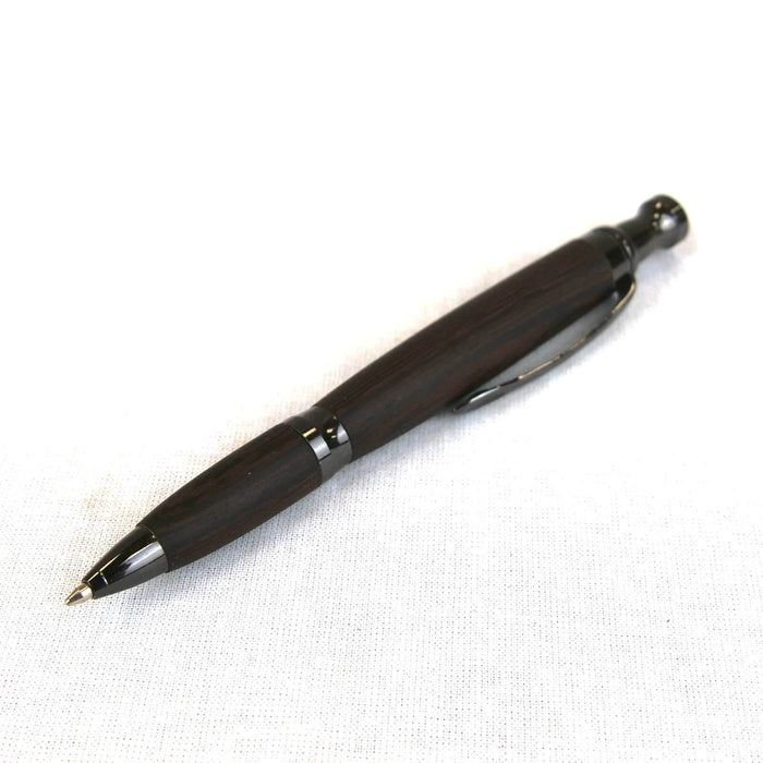 Drehkugelschreiber Bausatz "Bologna" Schwarz Metallic