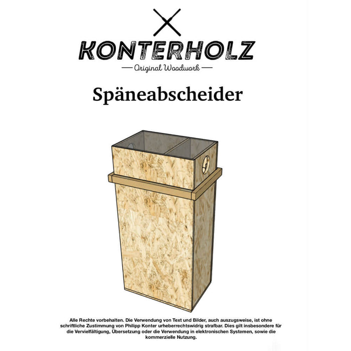 Späneabscheider - Bauanleitung