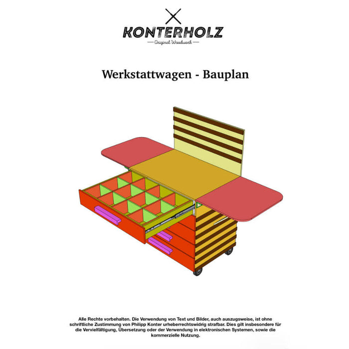 Werkstattwagen - Bauplan