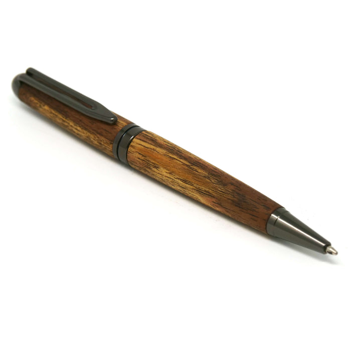 Drehkugelschreiber Bausatz "Palermo" Schwarz Metallic