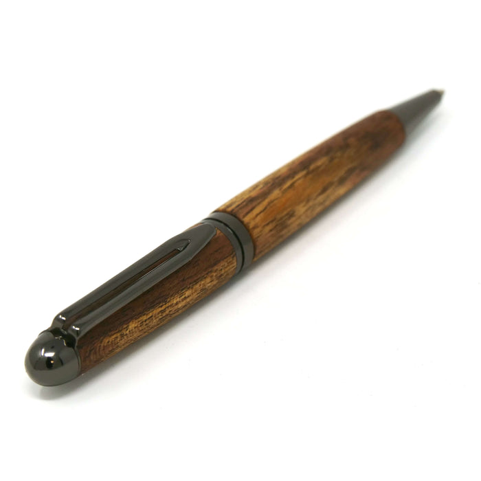 Drehkugelschreiber Bausatz "Palermo" Schwarz Metallic