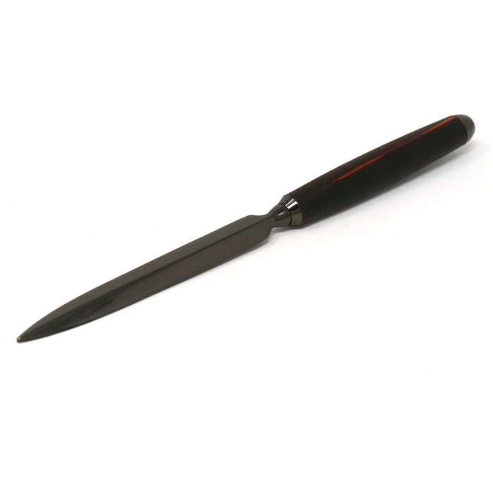 Brieföffner Bausatz - Schwarz Metallic