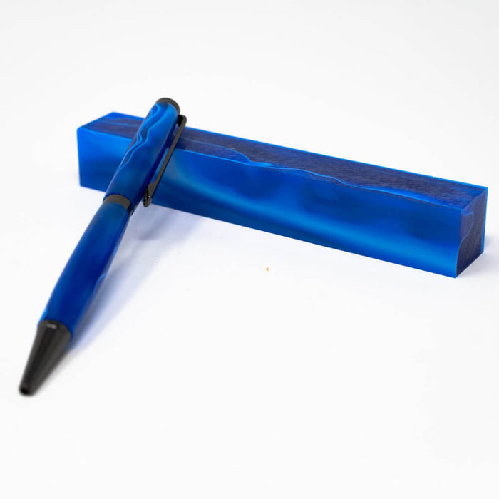 Acryl Rohling blau