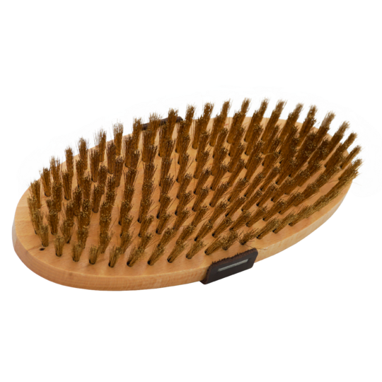 Messingbürste mit Gurt