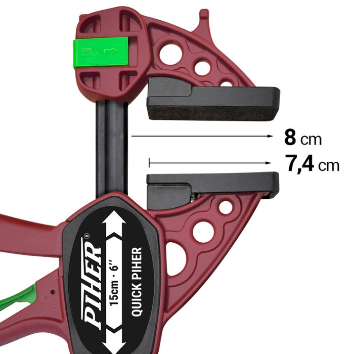 Piher Einhandzwinge QUICK 30 cm