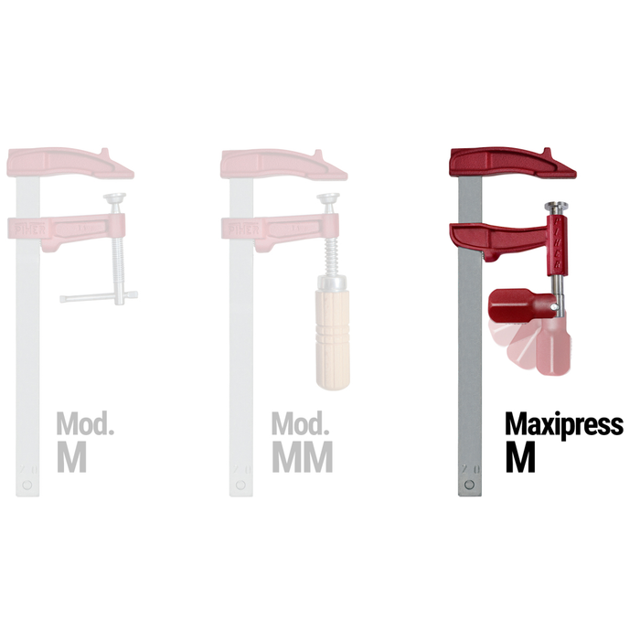 Piher Schraubzwinge MAXIPRESS M bis zu 400 kg