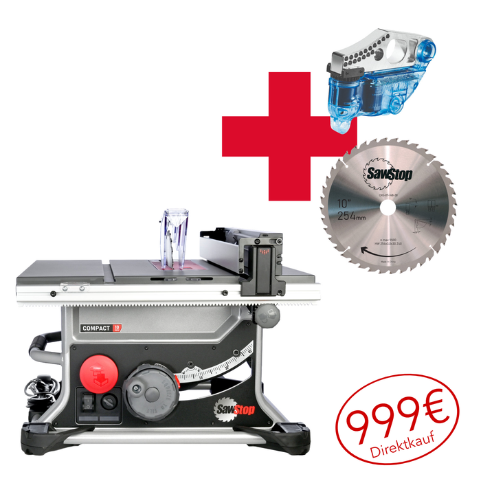 SAWSTOP Compact Table Saw AKTION BIS 17.05.26