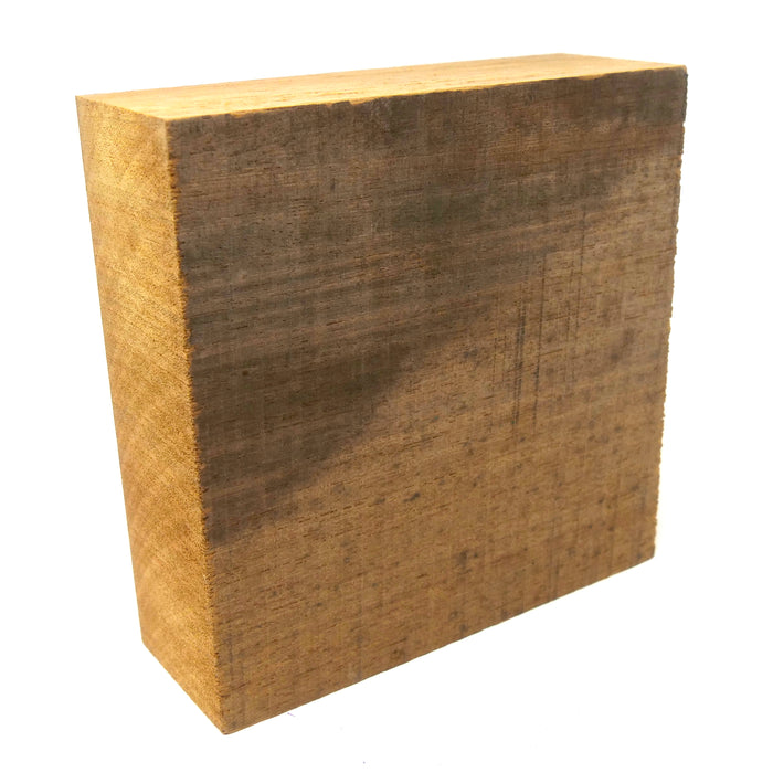 Drechselrohling - Kambala Querholz | 20x20x6,5cm