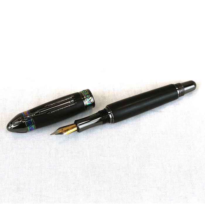 Nasa Füllfederhalter Bausatz - Schwarz Metallic