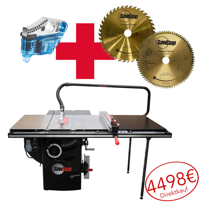 SAWSTOP Professional Cabinet Saw 900 mm Schnittbreite AKTION BIS 17.05.26