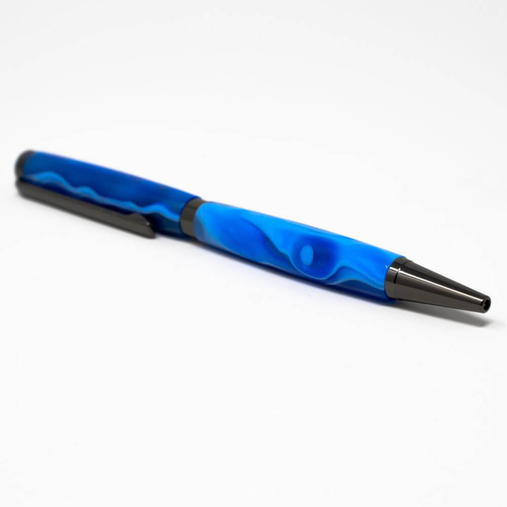 Acryl Rohling blau