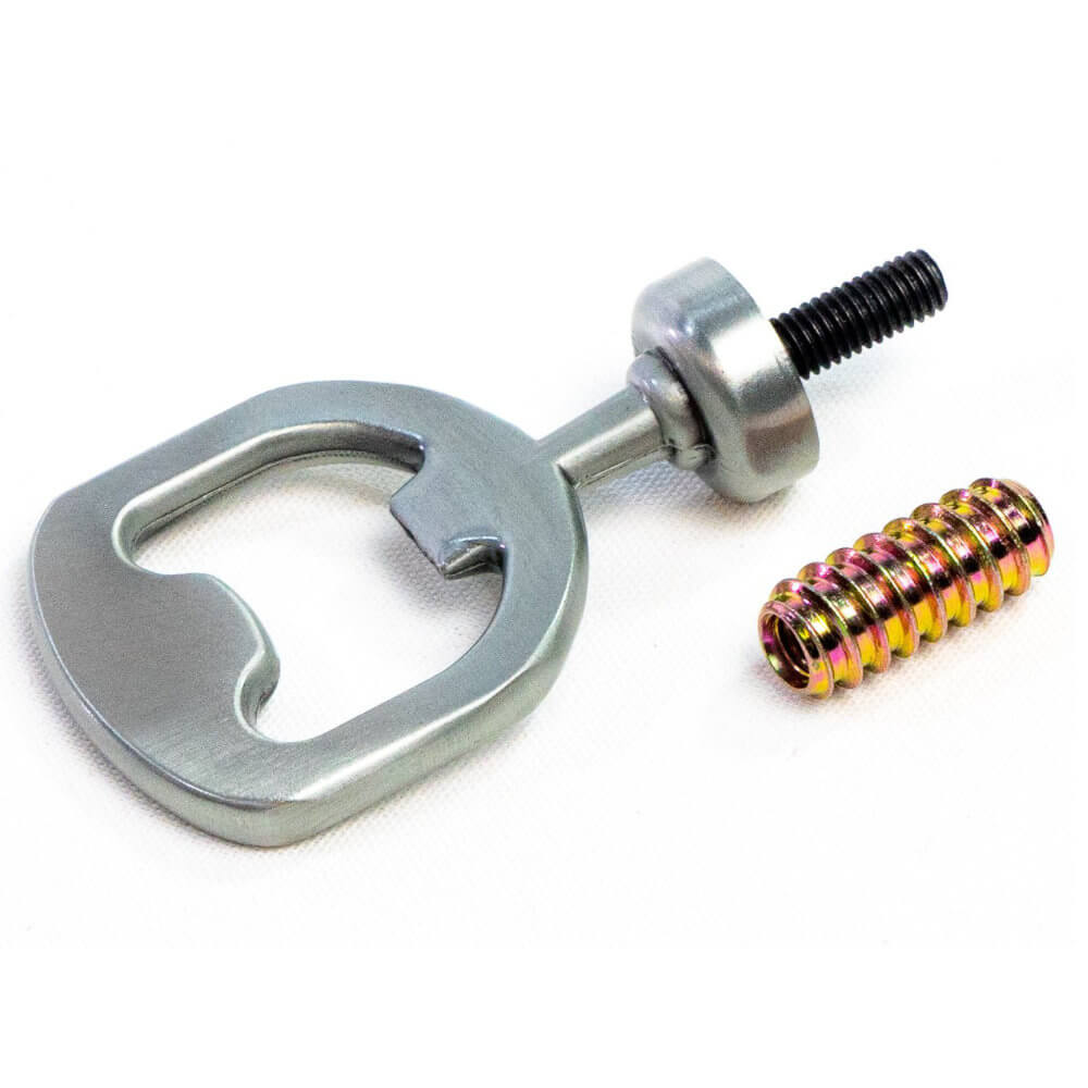 Flaschenöffner Bausatz Antik Nickel — Konterholz